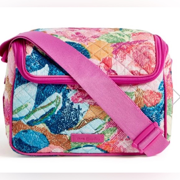 Vera Bradley Handbags - VERA BRADLEY Small Iconic Stay Cooler Lunch Box